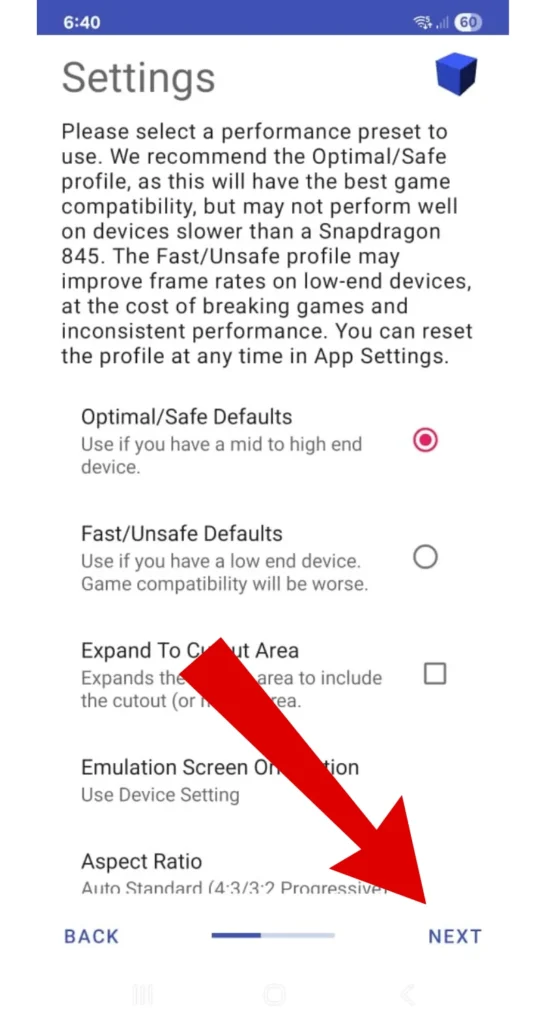 aethersx2 screen step 3